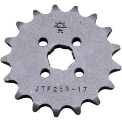 JTF253.17 FRONT REPLACEMENT SPROCKET 17 TEETH 420 PITCH NATURAL STEEL