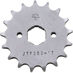 JTF259.17 FRONT REPLACEMENT SPROCKET 17 TEETH 428 PITCH NATURAL STEEL