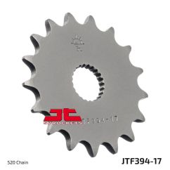 JTF394.17 FRONT REPLACEMENT SPROCKET 17 TEETH 520 PITCH NATURAL STEEL