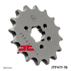 JTF417.16 FRONT REPLACEMENT SPROCKET 16 TEETH 428 PITCH NATURAL STEEL