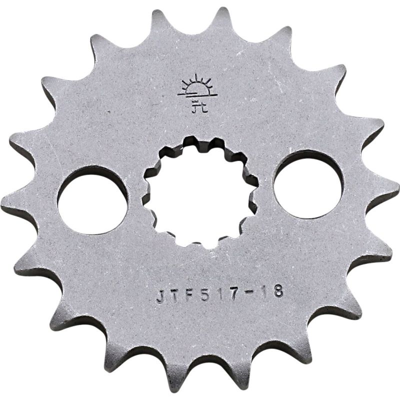 JTF517.18 FRONT REPLACEMENT SPROCKET 18 TEETH 530 PITCH NATURAL STEEL