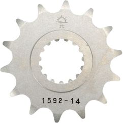 JTF1592.14 FRONT REPLACEMENT SPROCKET 14 TEETH 520 PITCH NATURAL STEEL
