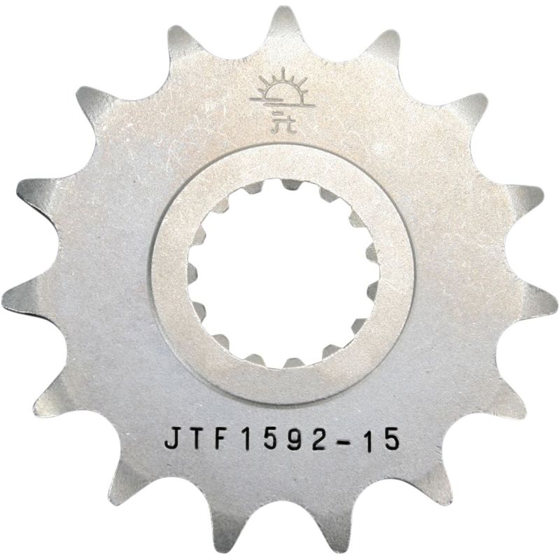 JTF1592.15 FRONT REPLACEMENT SPROCKET 15 TEETH 520 PITCH NATURAL STEEL