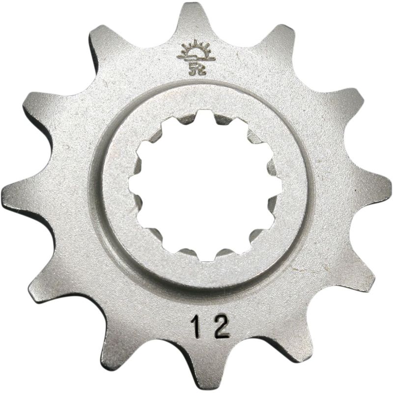 JTF1906.12 FRONT REPLACEMENT SPROCKET 12 TEETH 420 PITCH NATURAL STEEL