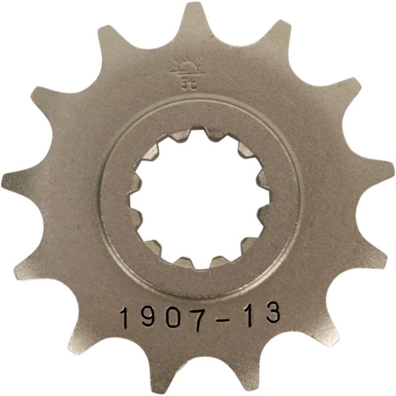JTF1907.13 FRONT REPLACEMENT SPROCKET 13 TEETH 428 PITCH NATURAL STEEL