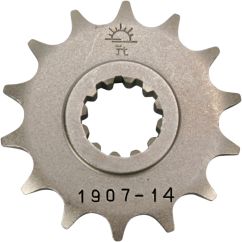 JTF1907.14 FRONT REPLACEMENT SPROCKET 14 TEETH 428 PITCH NATURAL STEEL