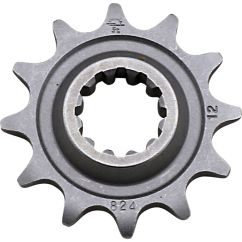 JTF824.12 FRONT REPLACEMENT SPROCKET 12 TEETH 520 PITCH NATURAL STEEL