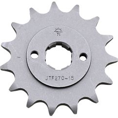 JTF270.15 FRONT REPLACEMENT SPROCKET 15 TEETH 520 PITCH NATURAL STEEL