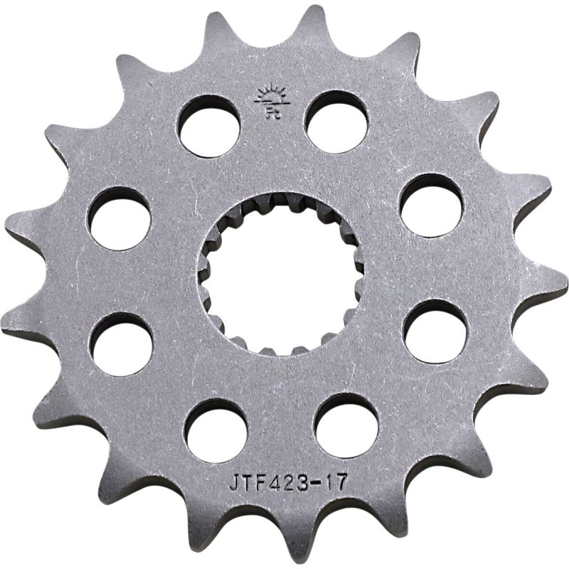 JTF423.17 FRONT REPLACEMENT SPROCKET 17 TEETH 530 PITCH NATURAL STEEL