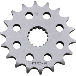 JTF423.18 FRONT REPLACEMENT SPROCKET 18 TEETH 530 PITCH NATURAL STEEL