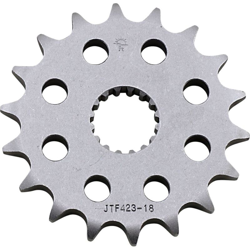 JTF423.18 FRONT REPLACEMENT SPROCKET 18 TEETH 530 PITCH NATURAL STEEL