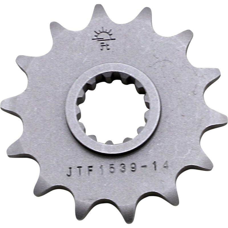 JTF1539.14 FRONT REPLACEMENT SPROCKET 14 TEETH 520 PITCH NATURAL STEEL
