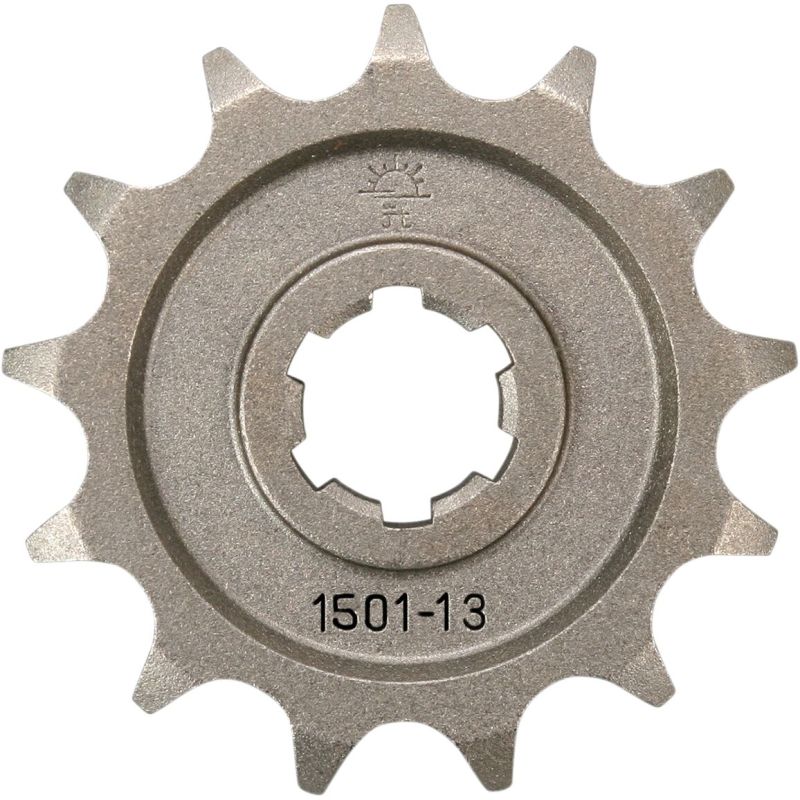 JTF1501.13 FRONT REPLACEMENT SPROCKET 13 TEETH 428 PITCH NATURAL CHROMOLY STEEL ALLOY