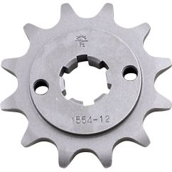 JTF1554.12 FRONT REPLACEMENT SPROCKET 12 TEETH 520 PITCH NATURAL STEEL