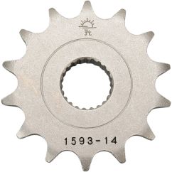 JTF1593.14 FRONT REPLACEMENT SPROCKET 14 TEETH 520 PITCH NATURAL CHROMOLY STEEL ALLOY