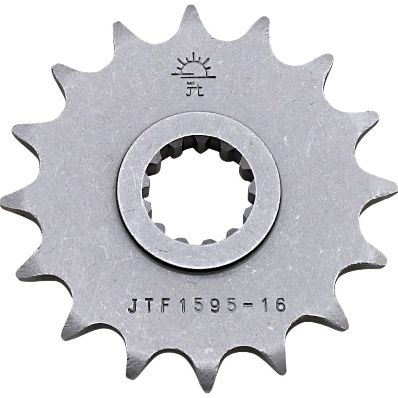 JTF1595.16 FRONT REPLACEMENT SPROCKET 16 TEETH 520 PITCH NATURAL CHROMOLY STEEL