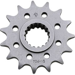 JTF704.15 FRONT REPLACEMENT SPROCKET 15 TEETH 525 PITCH NATURAL CHROMOLY STEEL ALLOY