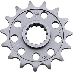 JTF707.15 FRONT REPLACEMENT SPROCKET 15 TEETH 520 PITCH NATURAL CHROMOLY STEEL ALLOY