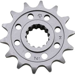 JTF741.14 FRONT REPLACEMENT SPROCKET 14 TEETH 525 PITCH NATURAL CHROMOLY STEEL