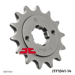 JTF104114 FRONT REPLACEMENT SPROCKET 14 TEETH 520 PITCH NATURAL CHROMOLY STEEL ALLOY