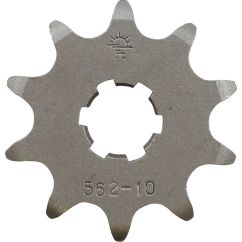 JTF562.10 FRONT REPLACEMENT SPROCKET 10 TEETH 420 PITCH NATURAL CHROMOLY STEEL ALLOY