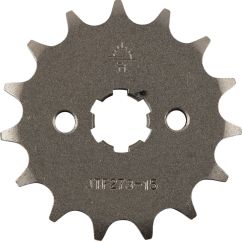 JTF273.15 FRONT REPLACEMENT SPROCKET 15 TEETH 428 PITCH NATURAL CHROMOLY STEEL ALLOY