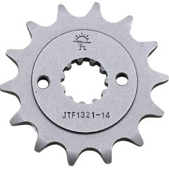 JTF1321.14 FRONT REPLACEMENT SPROCKET 14 TEETH 520 PITCH NATURAL STEEL