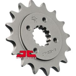 JTF1309.16 FRONT REPLACEMENT SPROCKET 16 TEETH 520 PITCH NATURAL SCM420 CHROMOLY STEEL ALLOY