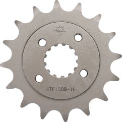 JTF1309.16 FRONT REPLACEMENT SPROCKET 16 TEETH 520 PITCH NATURAL SCM420 CHROMOLY STEEL ALLOY