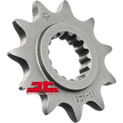 JTF1901.11 FRONT REPLACEMENT SPROCKET 11 TEETH 520 PITCH NATURAL SCM420 CHROMOLY STEEL ALLOY