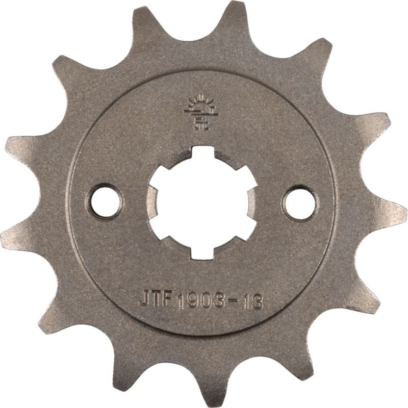 JTF1903.13 FRONT REPLACEMENT SPROCKET 13 TEETH 520 PITCH NATURAL SCM420 CHROMOLY STEEL ALLOY