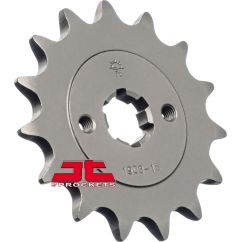 JTF1903.15 FRONT REPLACEMENT SPROCKET 15 TEETH 520 PITCH NATURAL SCM420 CHROMOLY STEEL ALLOY