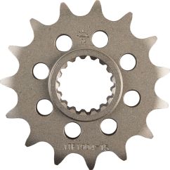 JTF1904.15 FRONT REPLACEMENT SPROCKET 15 TEETH 525 PITCH NATURAL SCM420 CHROMOLY STEEL ALLOY