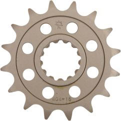 JTF404.16 FRONT REPLACEMENT SPROCKET 16 TEETH 525 PITCH NATURAL SCM420 CHROMOLY STEEL ALLOY