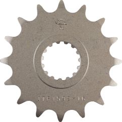 JTF1592.16 FRONT REPLACEMENT SPROCKET 16 TEETH 520 PITCH NATURAL SCM420 CHROMOLY STEEL ALLOY