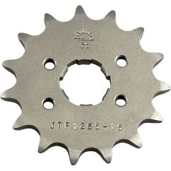 JTF1265.15 FRONT REPLACEMENT SPROCKET 15 TEETH 520 PITCH NATURAL SCM420 CHROMOLY STEEL ALLOY