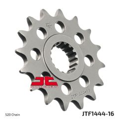 JTF1444.16 FRONT REPLACEMENT SPROCKET 16 TEETH 520 PITCH NATURAL CHROMOLY STEEL