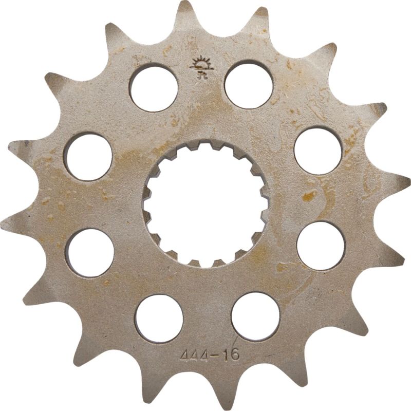 JTF444.16 FRONT REPLACEMENT SPROCKET 16 TEETH 525 PITCH NATURAL CHROMOLY STEEL