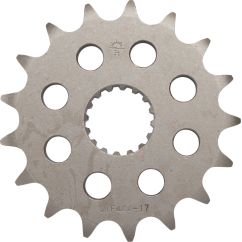 JTF444.17 FRONT REPLACEMENT SPROCKET 17 TEETH 525 PITCH NATURAL CHROMOLY STEEL