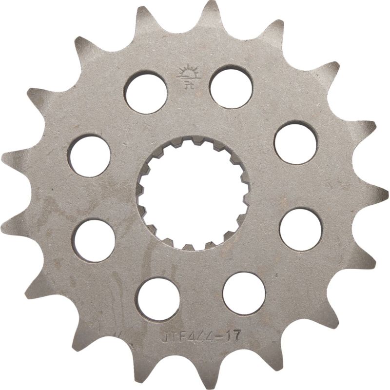 JTF444.17 FRONT REPLACEMENT SPROCKET 17 TEETH 525 PITCH NATURAL CHROMOLY STEEL