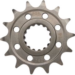 JTF748.14 FRONT REPLACEMENT SPROCKET 14 TEETH 520 PITCH NATURAL CHROMOLY STEEL