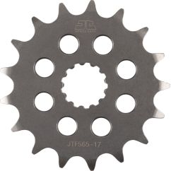 JTF565.17 FRONT REPLACEMENT SPROCKET 17 TEETH 520 PITCH NATURAL CHROMOLY STEEL