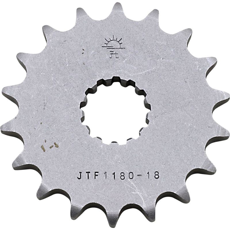 JTF1180.18 FRONT REPLACEMENT SPROCKET 18 TEETH 530 PITCH NATURAL STEEL