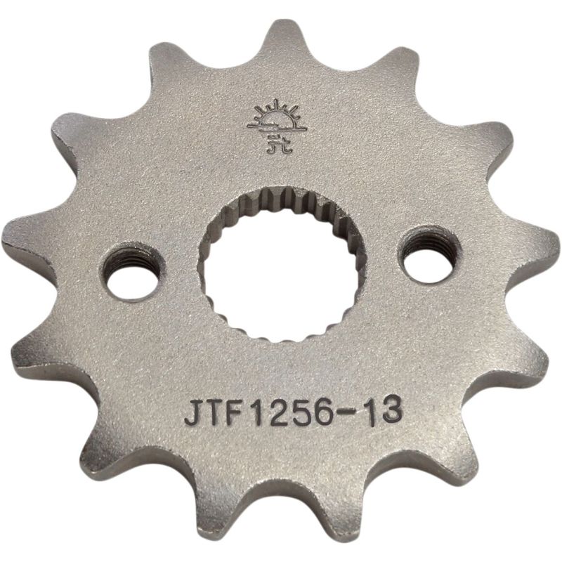 JTF1256.13 FRONT REPLACEMENT SPROCKET 13 TEETH 420 PITCH NATURAL STEEL