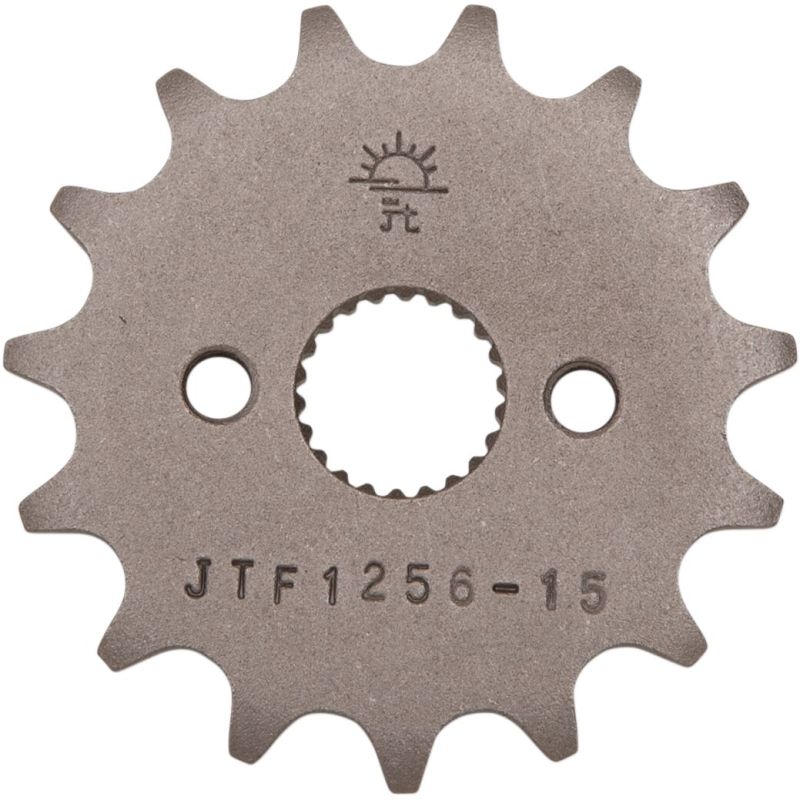 JTF1256.15 FRONT REPLACEMENT SPROCKET 15 TEETH 420 PITCH NATURAL STEEL