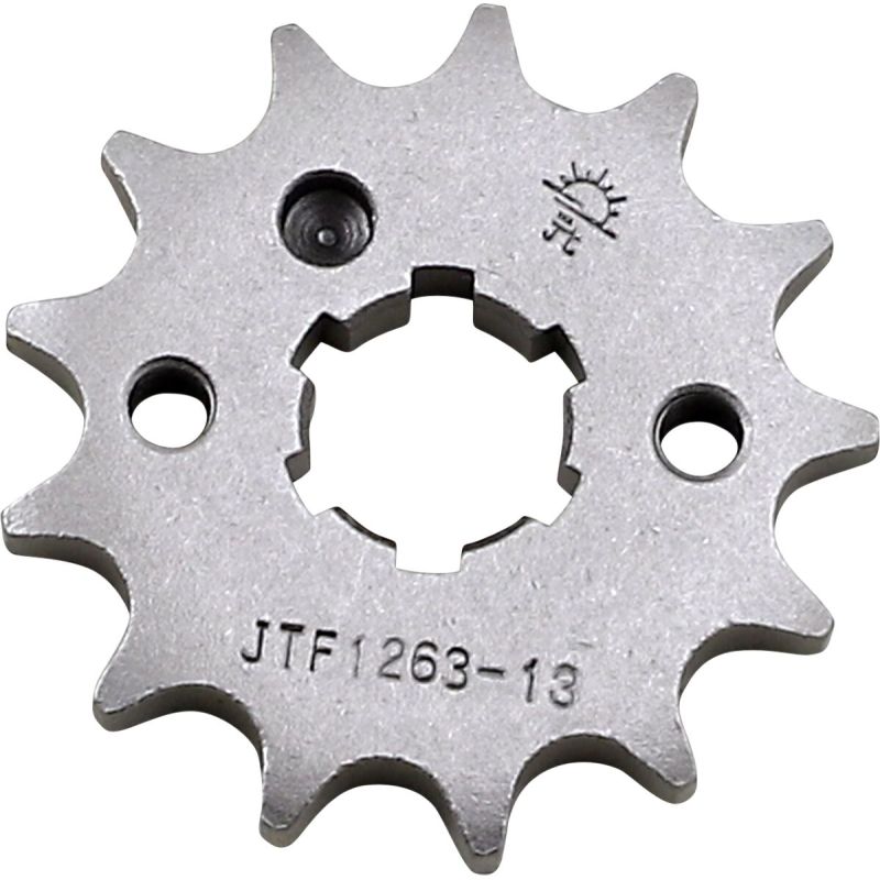 JTF1263.13 FRONT REPLACEMENT SPROCKET 13 TEETH 428 PITCH NATURAL STEEL