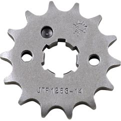 JTF1263.14 FRONT REPLACEMENT SPROCKET 14 TEETH 420 PITCH NATURAL STEEL