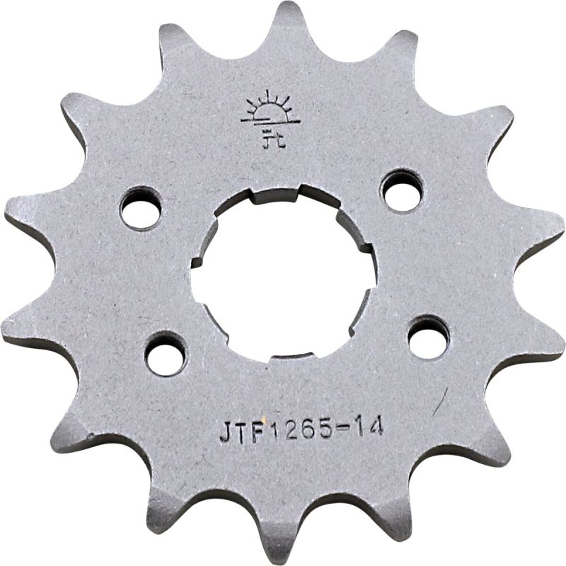 JTF1265.14 FRONT REPLACEMENT SPROCKET 14 TEETH 520 PITCH NATURAL STEEL