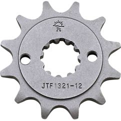 JTF1321.12 FRONT REPLACEMENT SPROCKET 12 TEETH 520 PITCH NATURAL STEEL