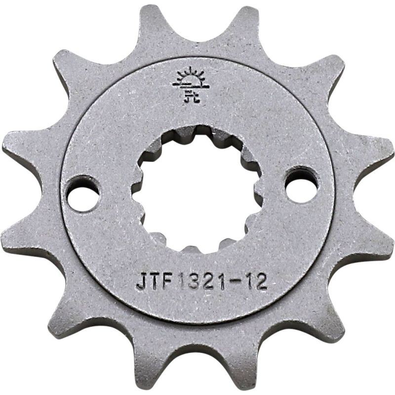 JTF1321.12 FRONT REPLACEMENT SPROCKET 12 TEETH 520 PITCH NATURAL STEEL